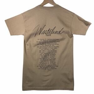 Hippo Campus 2023 Wasteland Concert Tour Shirt Beige Merch Made in US size S